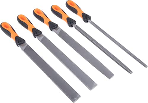 Image of Bahco 1-478-10-1-2 10-inch Assorted File Set with Handle