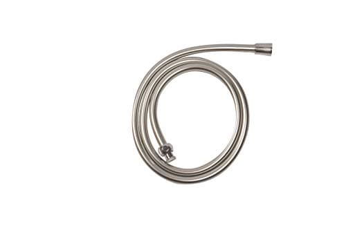 Image of Croydex Amalfi Flexible PVC Shower Hose - Silver 1.5m Replacement Hose, Universal Fittings, Standard Bore, Suitable for Electric or Mixer Showers