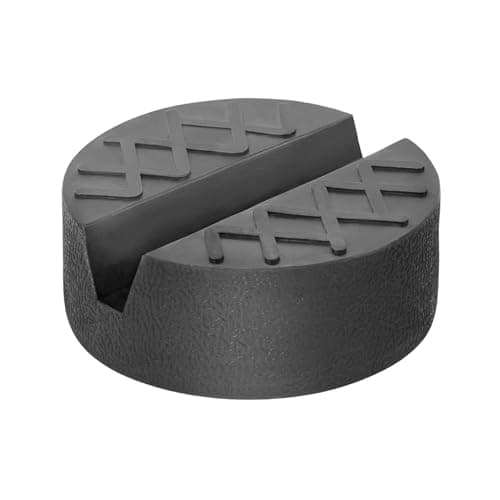Image of HONRIGO Car Jack Pad - Universal Rubber Jack Pad & Frame Rail Protector for Trolley Jacks & Vehicle Lift - 65x65x33MM