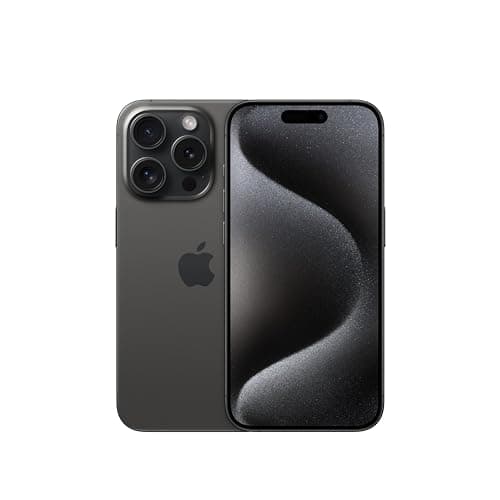 Image of Apple iPhone 15 Pro (256 GB) - Black Titanium (Renewed)