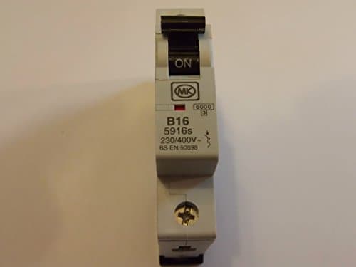 Image of MK (Electric) MCB Type B SP 16A 5916S