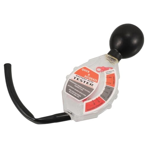 Image of CLISPEED Car Antifreeze Tester Battery Tester Freeze Densitometer Lightweight Compact Device for Outdoor Engine Coolant and Battery Electrolyte Testing