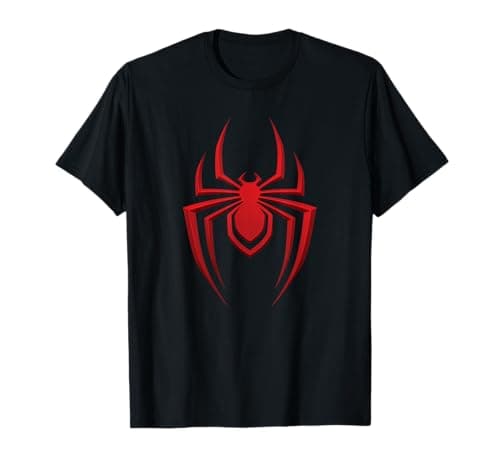 Image of Marvel Spider-Man: Miles Morales Game Spider Icon T-Shirt