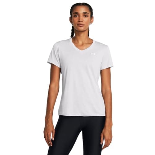 Image of Under Armour Women's Tech SSV- Twist Shirt, Halo Gray, XS