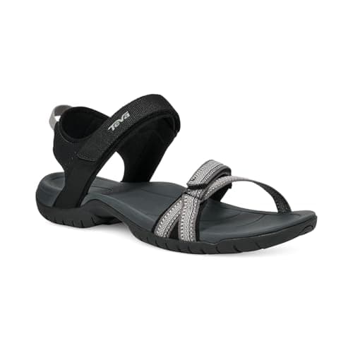 Image of Teva Women's Verra Hiking Open Toe Sandals, Black (Antiguous Black Multi Abml), 6 UK