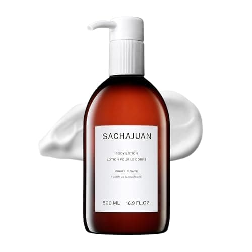 Image of SACHAJUAN Body Lotion, Ginger Flower, 500 ml, Black
