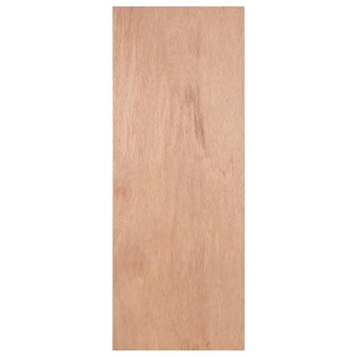 Image of Internal Door Flush Door 1981 x 686 x 35mm Plywood Veneer Unfinished Paintable Wooden Interior Door Reversible Trimmable