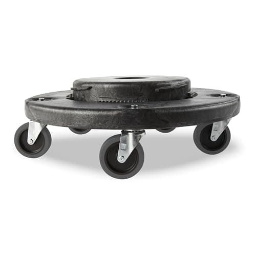 Image of Rubbermaid BRUTE Quiet Dolly - Black