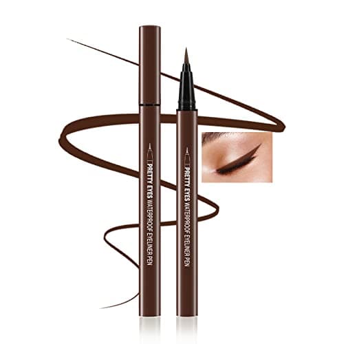 Image of Boobeen Liquid Eyeliner Pen, Matte Eye Liner with Precision Tip, Long Lasting Eyeliner Pencil for Bold Eye Makeup, Glides on Smoothly