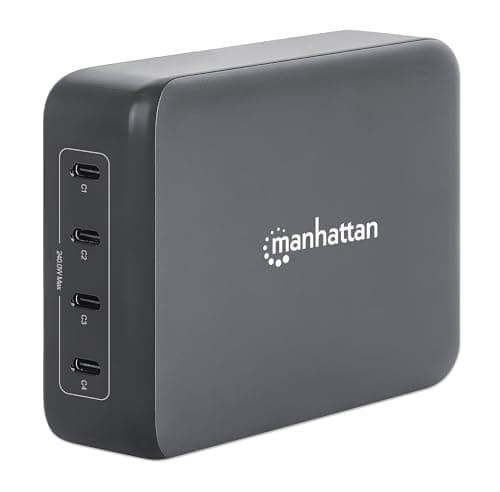Image of Manhattan USB-C Charging Station 4 USB-C Ports P 102667