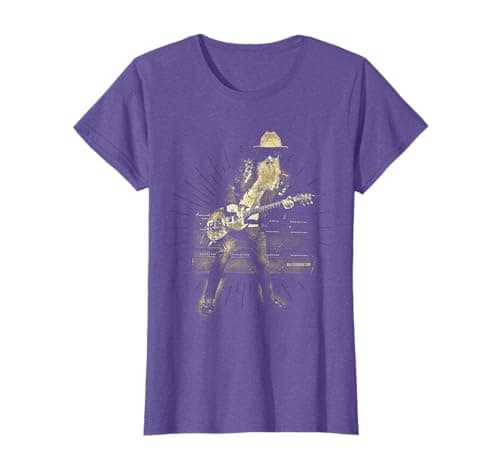 Image of Official Billy F Gibbons from ZZ Top Live III T-Shirt