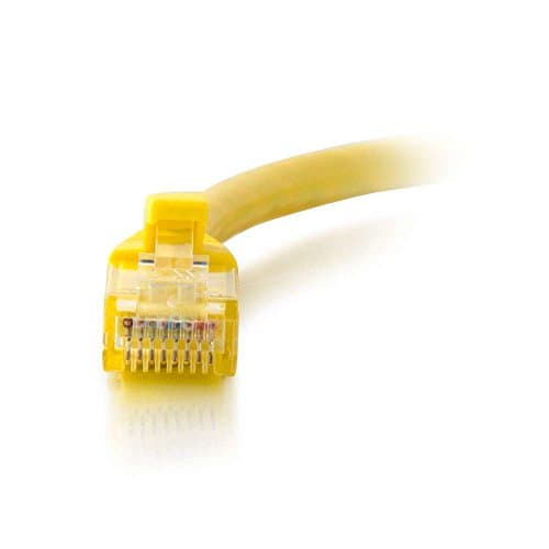 Image of C2G 5m Cat6 Booted Unshielded (UTP) Network Patch Cable - Yellow