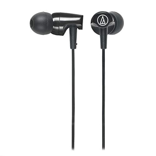 Image of Audio-Technica ATH-CLR100ISBK SonicFuel In-Ear Headphones with In-line Microphone & Control Black