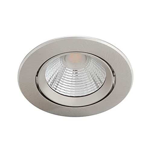 Image of Philips LED Sparkle Spotlight 2700K 5.5W [Warm White - Nickel] for Indoor Ceiling Lighting, Living Room and Bedroom,package may vary