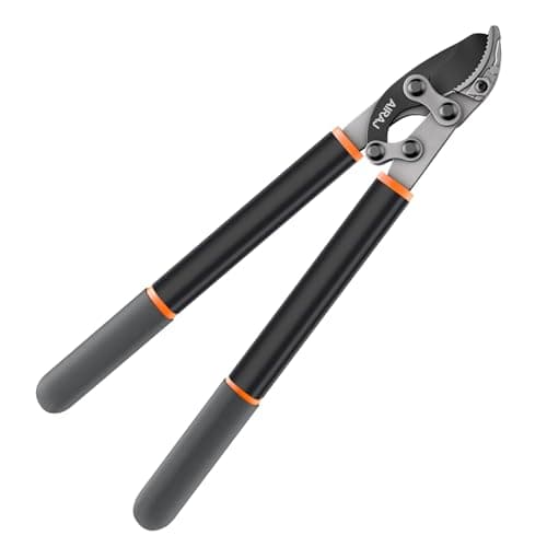 Image of AIRAJ Anvil Loppers for Gardening Heavy Duty,Compound-Action Tree Loppers,Professional Garden Lopper,Branch Cutter up to 3cm Cut Capacity,Sharp SK5-Blade,Easily Cuts Thick Hard Branches