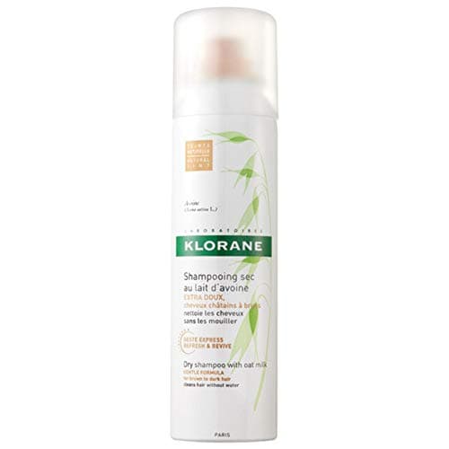 Image of Klorane Shampooing Sec au Lait d'Avoine Teinté ,Black,150ml