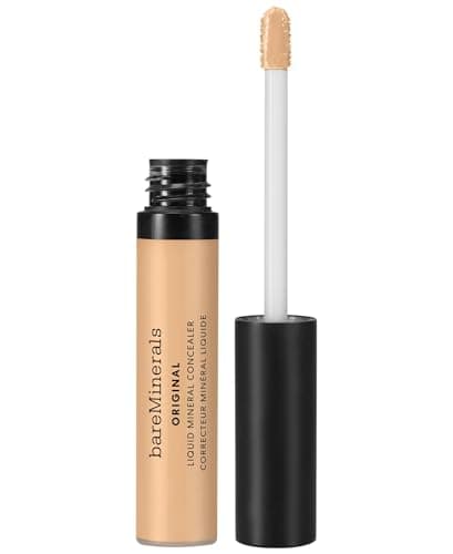 Image of bareMinerals ORIGINAL Liquid Mineral Concealer - Brightening Dark Circle Eye Concealer, Reduces Look of Fine Lines, Buildable Coverage, Vegan