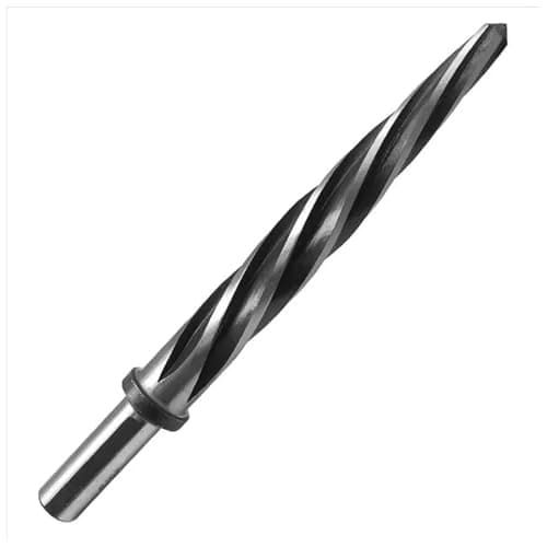 Image of Heavy Duty 5/8" Spiral Flute Hole/Pipe Reamer with 1/2 inch Shank, M2 HSS Bridge Construction Taper Chucking Drill Bit Car/Maintenance Reamer for Metal, Steel, Alloy, Aluminium, Copper & Plastic