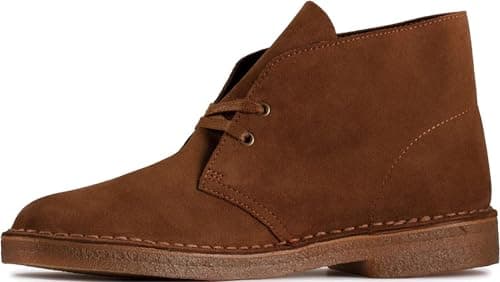 Image of Clarks mens Desert Boot 2, Cola Suede 1, 10 UK