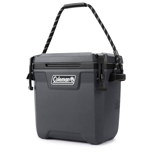 Image of Coleman Convoy 28QT Heavy-Duty Insulated Hard Cooler, 27 L capacity, Keeps Ice for 3 Days, Full foam insulation, Small Durable Portable Cool Ice Box for Rugged Outdoor Use & Jobsites