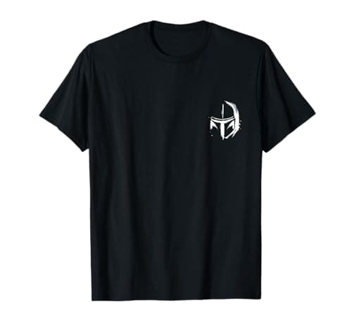 Image of Star Wars The Mandalorian Mando Din Djarin Helmet T-Shirt