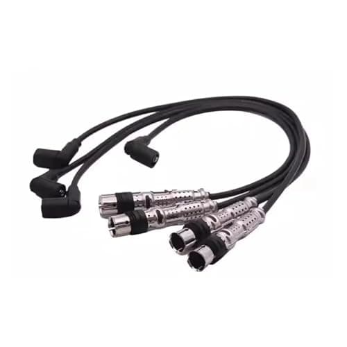 Image of Ignitions For VW For Golf For Jetta For SKODA For Octavia For Fabia Ignition Cable Set Lead Coil High Voltage Package 06A905409L Ignition Coil Pack