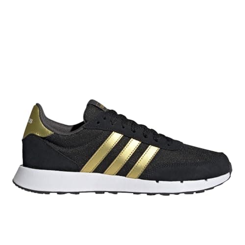 Image of adidas Womens Run 60S 2.0 Lace Up Sneakers Shoes Casual - Black, Black, 6
