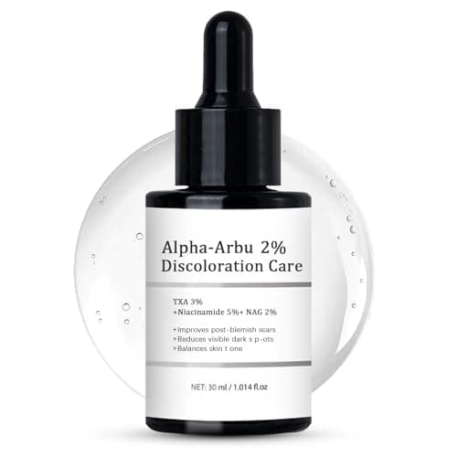 Image of Alpha-Arbutin 2% Discoloration Serums Anti-pigmentation Serum for Face - Dark Spot Correcting Glow Serum with Niacinamide & Glutathione - Skin Care Brightening Facial Serums for Even Skin Tone - 30ml