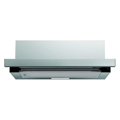 Image of Cookology Essentials AEHTEL90SS Telescopic Extractor Hood 90cm - Integrated Cooker Hood - 2 Speeds - Rocker Switch Controls - 372.5 m3/hr Air Flow - LED Light - Energy Rating A - Stainless Steel