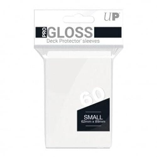 Image of Ultra Pro Deck Protector Card Sleeves (Pack of 60, Small, White)