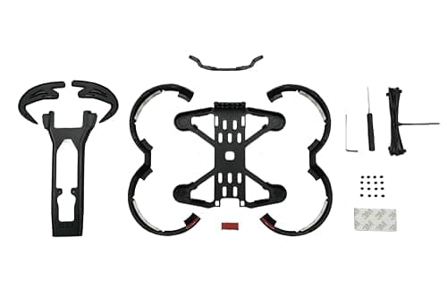 Image of AVATA 2 Drone Propeller Guard Protector 360 degree,For DJI AVATA2 Protective Cover Bumper Ring, Anti-Knock and Anti-Scratch Propeller Protective Cover (Black)
