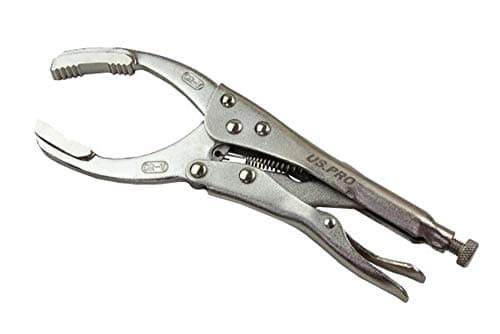 Image of US PRO Tools 10" Straight Jaw Oil Filter Locking Pliers Mole Grips 3293