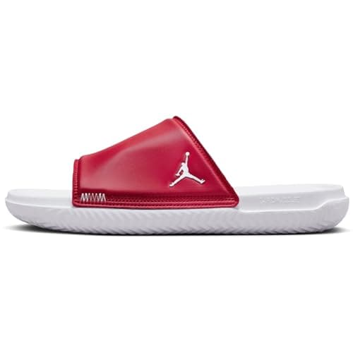 Image of Nike Jordan Play Men's Slides (DC9835-611, Varsity Red/White/White), Varsity Red/White/White, 10 UK