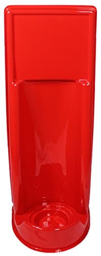 Image of Plastic Single Red Fire Extinguisher Stand