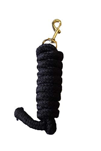Image of Rhinegold Luxe Lead Rope, Black