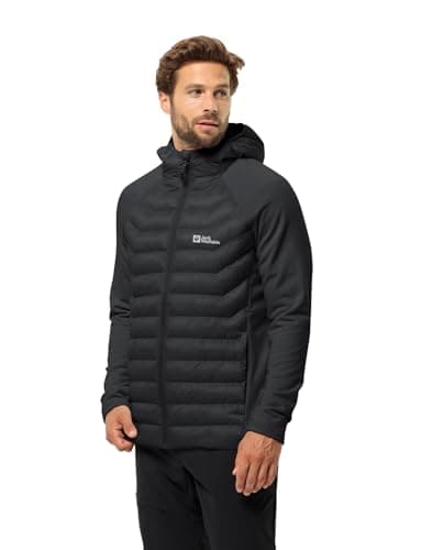 Image of Jack Wolfskin ROUTEBURN PRO HYBRID M, Men’s Softshell jacket, black,