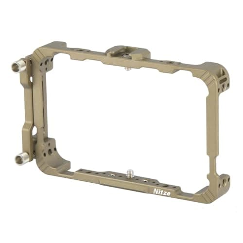 Image of Nitze Cage with HDMI Cable Clamp For Atomos Ninja/Ninja Ultra/Ninja V/Ninja V Plus/Shinobi/ZATO Connect Monitor