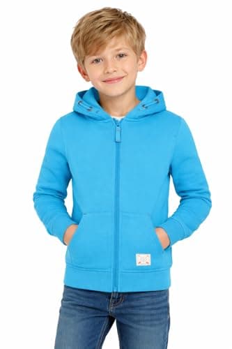 Image of Blu Apparel Kids Full Zip Bryce Hoodie - Cobalt - Age 11-12