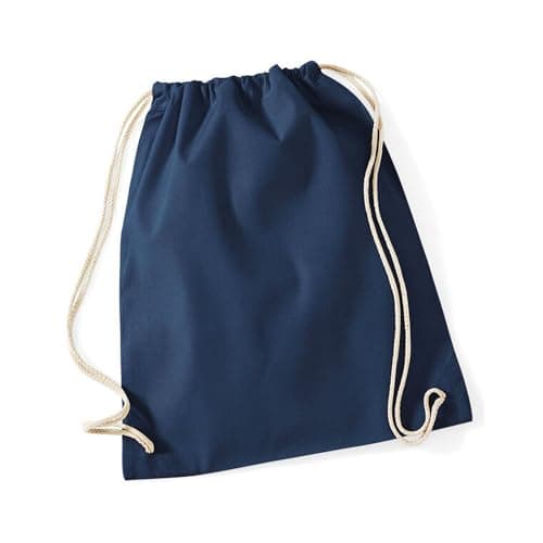 Image of Westford Mill W260 Organic Premium Cotton Gymsac