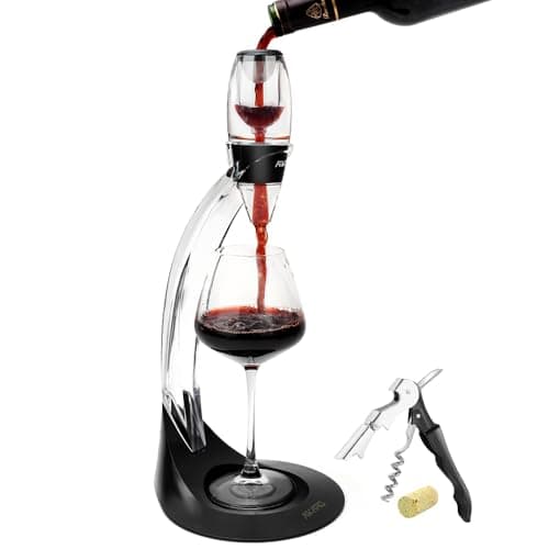 Image of AIKARO - Wine Air Aerator Automatic Decanter with Filter, Stand and Corkscrow (Set)