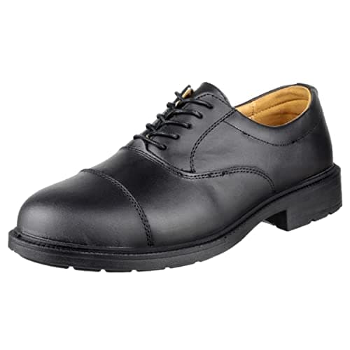 Image of Amblers Safety Mens FS43 Shoe in Black - Size 10 UK - Black