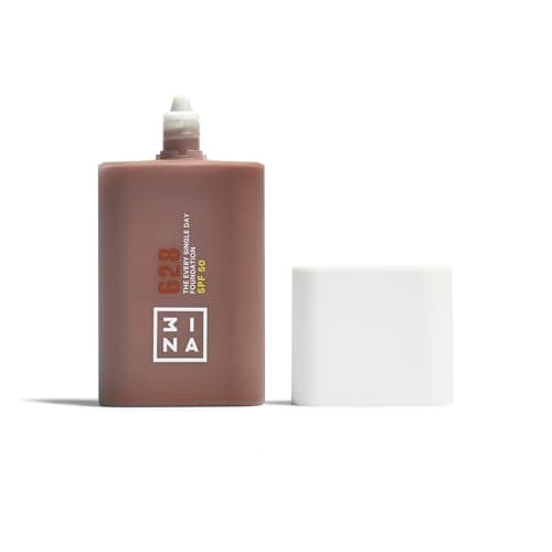 Image of 3INA MAKEUP - The Every Single Day Foundation SPF 50 628 - Deep warm Foundation with SPF 50 & Niacinamide