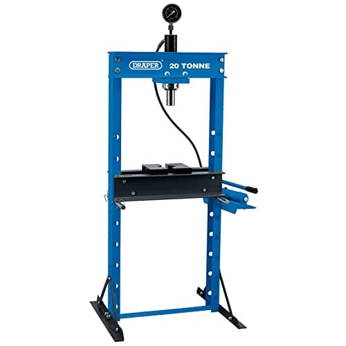 Image of Draper 70540 20 Tonne Floor Press, Blue and Black,One Size