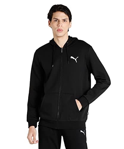 Image of PUMA Essentials Full-Zip Logo Men's Hoodie XL