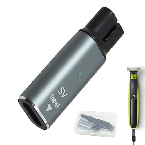 Image of 5V Type-C to Philips Shaver Charger Adapter Converter,Suitable for Philips Shavers and Hair Clippers, Compatible with Series 3000/5000/7000, QP2824 and Trimmer Charger S3145, FS, FC-Series.