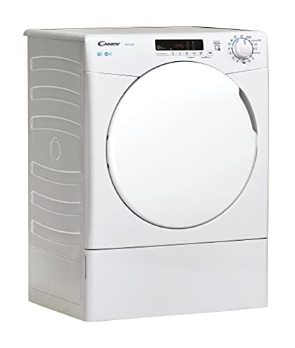 Image of Candy CSEV9DF 9KG Vented Tumble Dryer, White, White Door