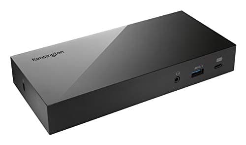 Image of Kensington SD4800P Universal USB-C Tri-Video Docking Station, suitable for Home Office, supports 1080P, Plug and Play - DisplayPort/HDMI, Windows Compatible, supports 60x power delivery (K38249EU)