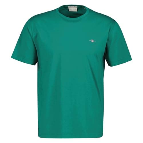 Image of GANT Men's Reg Shield Ss T-Shirt, Botanical Hue, XL