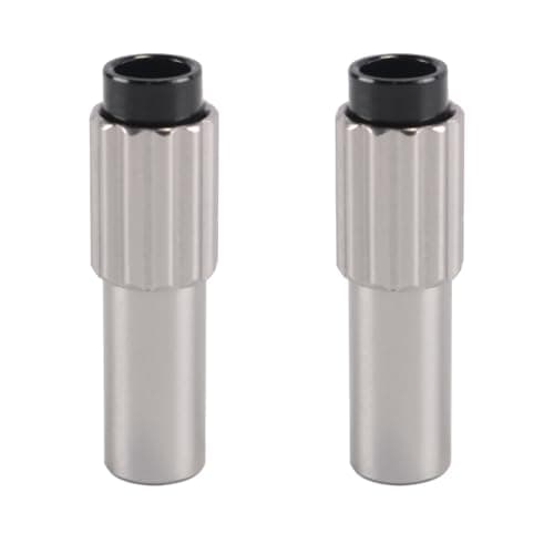 Image of ANCLLO 2 Pcs Bike Brake Cable Gear Shifter Connector Ycle Adjusters Tip End Crimp,Brake Cable Adjuster Silver