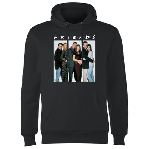 Image of Zavvi Official Friends Group Shot Adults Hoodie - Black - M